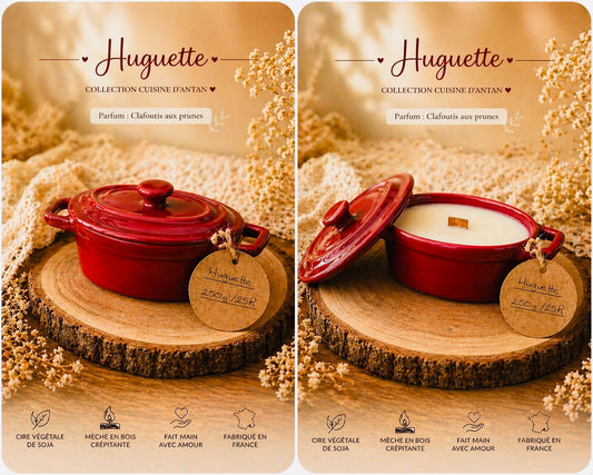Huguette - Clafoutis aux prunes